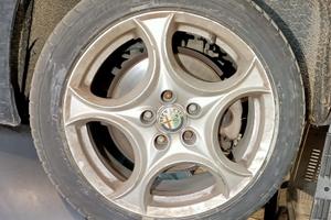 4 CERCHI IN LEGA ALFA ROMEO Spider 1° Serie 939A3