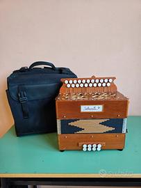 Organetto Saltarelle 8 Bassi in Sol/Do