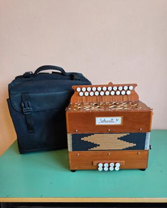 Organetto Saltarelle 8 Bassi in Sol/Do