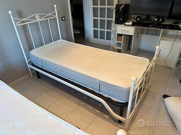 Letto completo singolo piu materasso