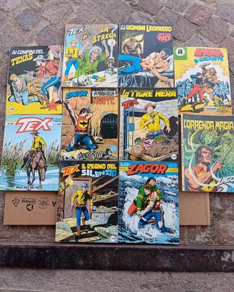 FUMETTI VARI  Zagor,Tex,Mister no,ecc..+ DVD (Tex)