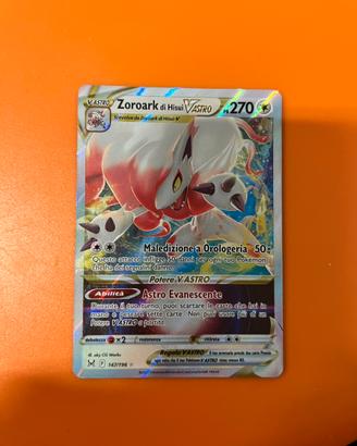 Carta Pomemon Zoroark V ASTRO