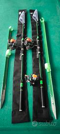 canne da pesca maver con mulinelli daiwa
