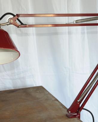 Lampada da tavolo RIMSA bordeaux anni 70/80