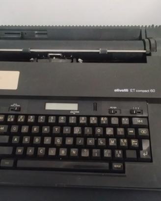 macchina da scrivere OLIVETTI  ET COMPACT 60