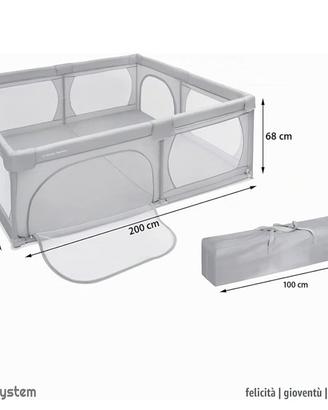 Box neonati 180x200cm