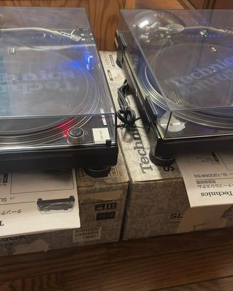 2 X TECHNICS SL 1200 MK5G SL 1210 M5G (Coppia)