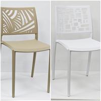 STOCK SEDIE POLIPROPILENE BAR ESTERNI INTERNI PUB