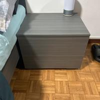 Struttura letto e due comodini