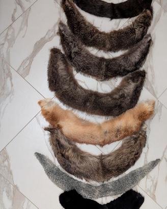 Colli pelliccia veri