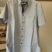 Camicia uomo mezze maniche cotone firmata Bahamas