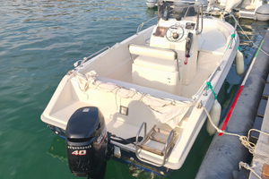 Barca senza patente Terminal Boat 550 Suzuki 40 Ar