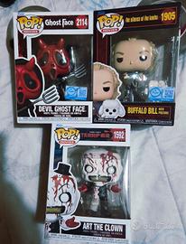 Funko Pop Horror Ghost Face Buffalo Bill terrifier