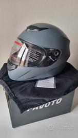 Casco Integrale Favoto Grigio ece r22-06
