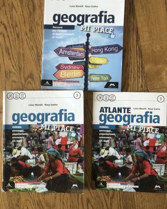 LIBRO SCUOLA MEDIA GEOGRAFIA MI PIACE VOL 3