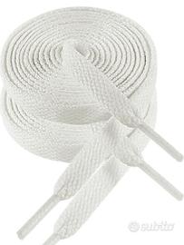 Lacci per scarpe bianchi 160cm - nuovi