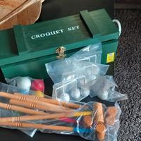 Mini croquet set 