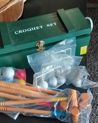 Mini croquet set 