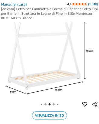 letto cameretta 