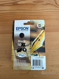 Cartuccia Epson 16XL Black