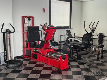 Leg Press orizzontale motorizzata TechnoGym