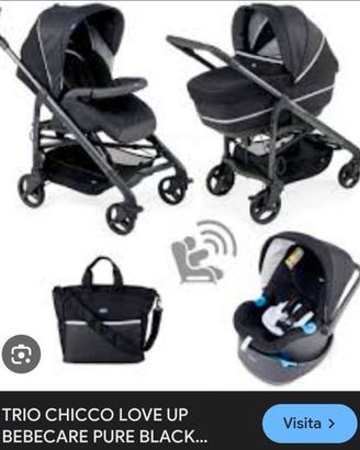 Chicco trio love up nero