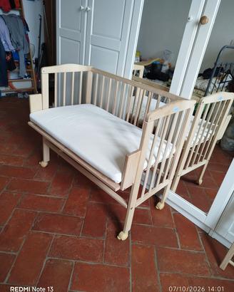 Culla neonato legno