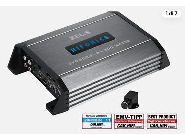 hifonics zxr/600 2 canali