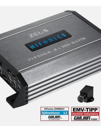 hifonics zxr/600 2 canali