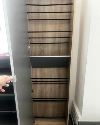 Scarpiera con specchio