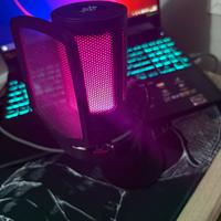 Microfono gaming nero