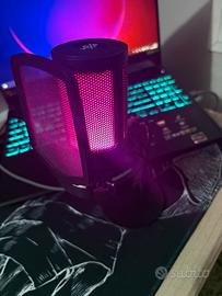 Microfono gaming nero