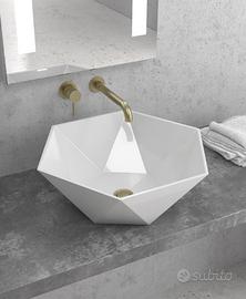 Lavabi da appoggio esagonali