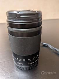 Canon EF-M 18-150mm f3.5-6.3 STM + filtro UV