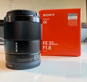 obiettivo grandangolare Sony SEL-35F18F