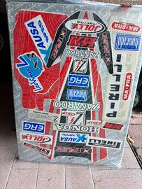 Adesivi plastiche honda cr