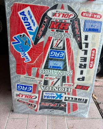 Adesivi plastiche honda cr