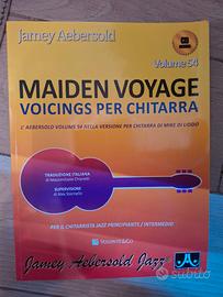 Libro aebersold maiden voyage voicings per chitarr