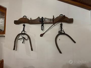 Giogo agricolo antico - fine XIX