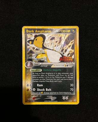 Dark Ampharos 2/109 Ex Team Rocket Returns Stamped