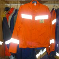 Giubbini pantaloni lavoro alta visibilità TG. 54