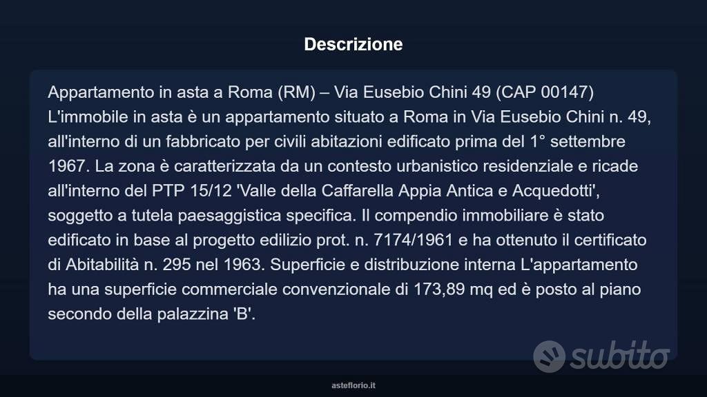 Appartamento – Roma, Tor Marancia, Ardeatino - Vista 3