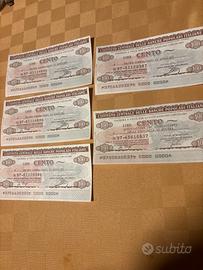 MINIASSEGNO circolare banche pop ital 1977