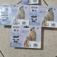 LOTTO cartucce epson ORIGINALI.- IMBALLATI