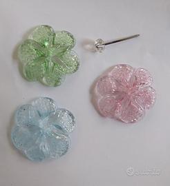 roselline in vetro di Murano