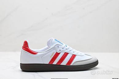 adidas Originals SAMBA OG Sneakers Bianco/Rosso 36