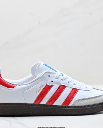 adidas Originals SAMBA OG Sneakers Bianco/Rosso 36