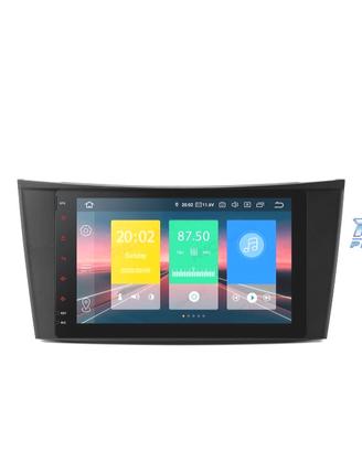 RADIO GPS ANDROID 10 PER MERCEDES CLS E W211 02-08