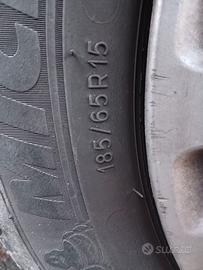 treno gomme+cerchi neve fiat punto