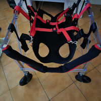 Carrello per cane tetraplegico femmina